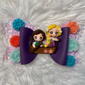Rapunzel and Flynn Bow
